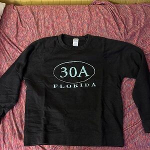 30 A Florida Delta Charcoal Fleece Sweatshirt